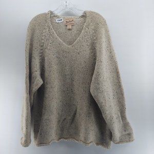Woolrich Vintage Wool  Knit oat Sweater size large